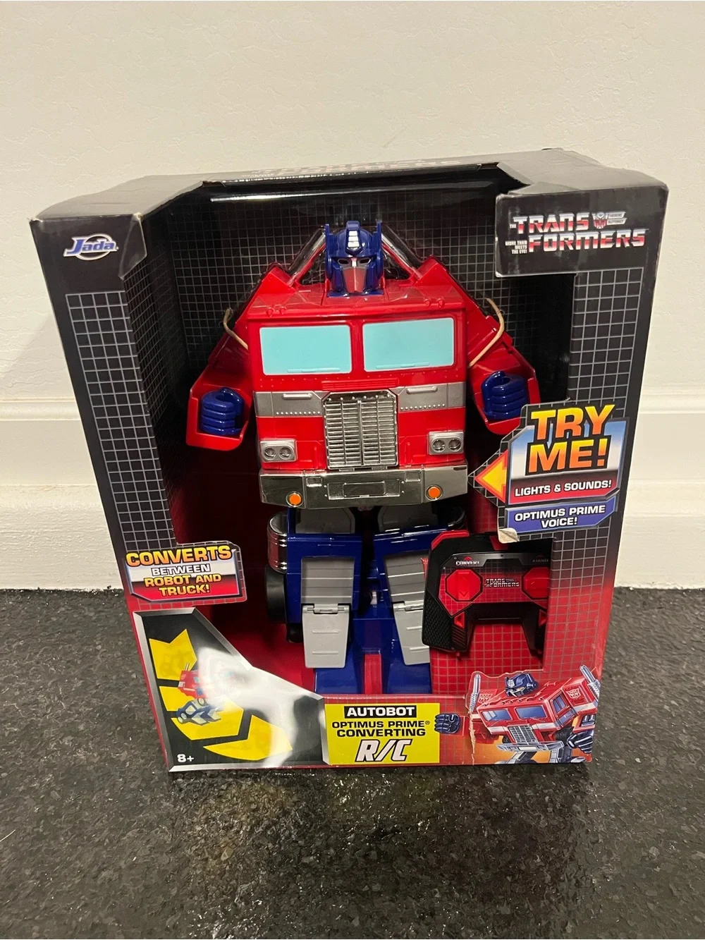 Optimus Prime Remote Control Figure NIB $45 - Picture 1 of 2